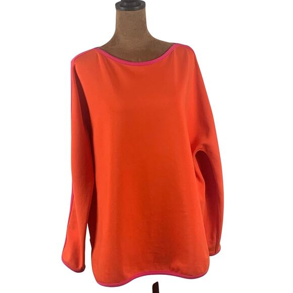 Pink & Orange Reversible Tunic Size XL - Picture 2 of 9